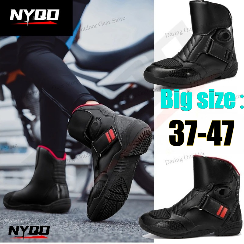 Motorcycle Gear For Plus Size Women - Motorcycle Boots Riding Shoes Men Women