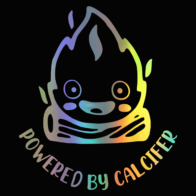 Motorcycle Gear Hub - Powered by Calcifer Fuel Tank Cap