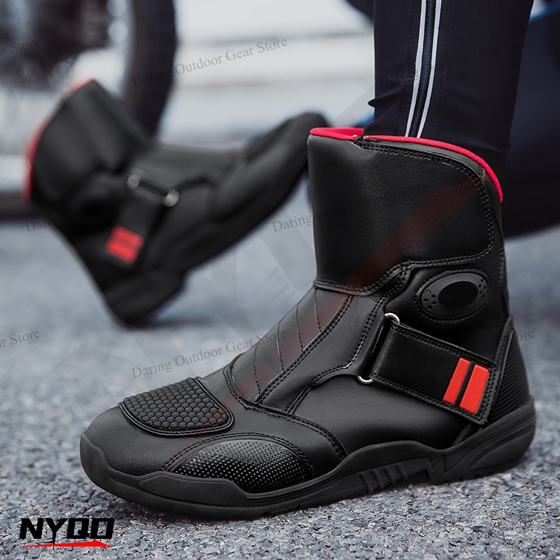 Motorcycle Boots Riding Shoes  - Motorcycle Gear For Plus Size Women ulasan dan harga