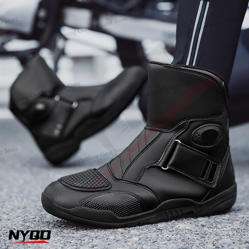 Motorcycle Boots Riding Shoes  - Motorcycle Gear For Plus Size Women ulasan dan harga