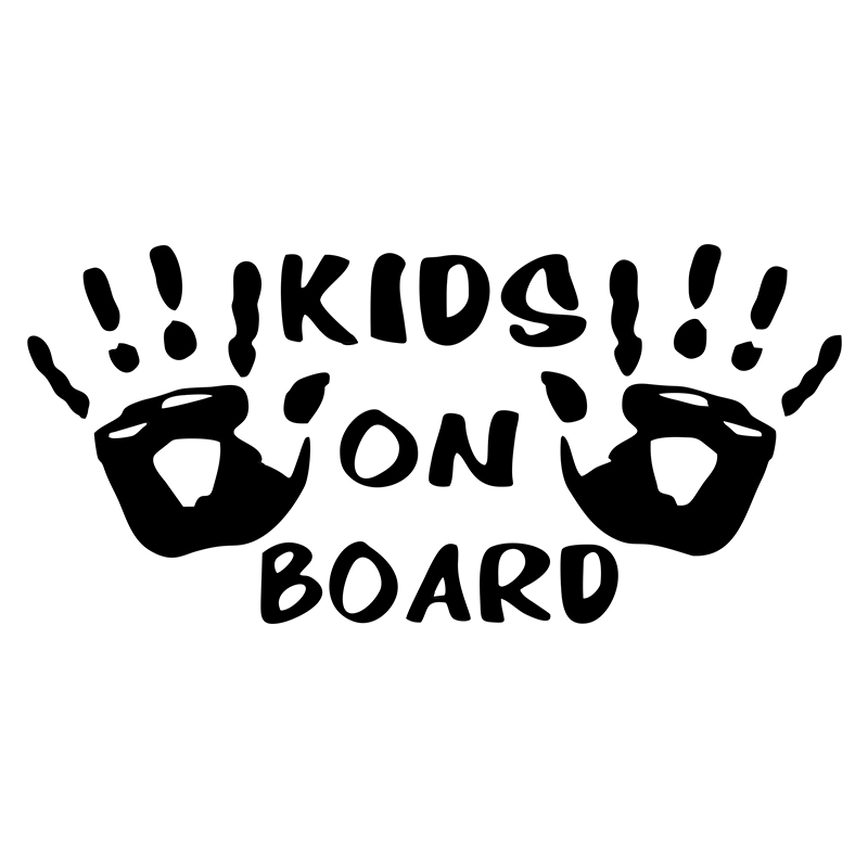 3D Car Sticker KIDS ON BOARD C - Motorcycle Gear Hub ulasan dan harga