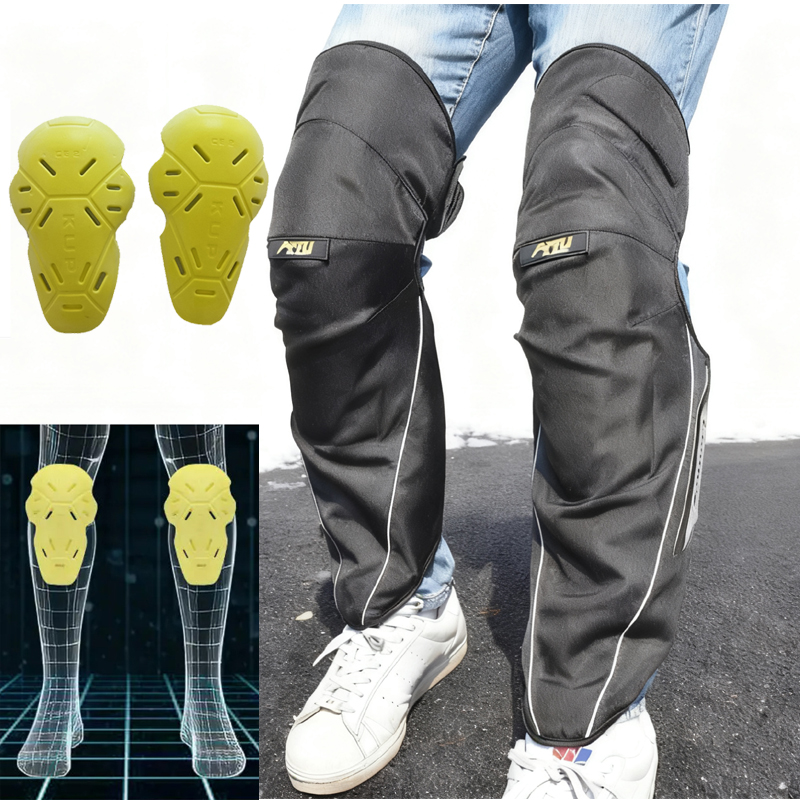 AMU Motorcycle Knee Pads Winte - Motorcycle Gear Protection Levels ulasan dan harga