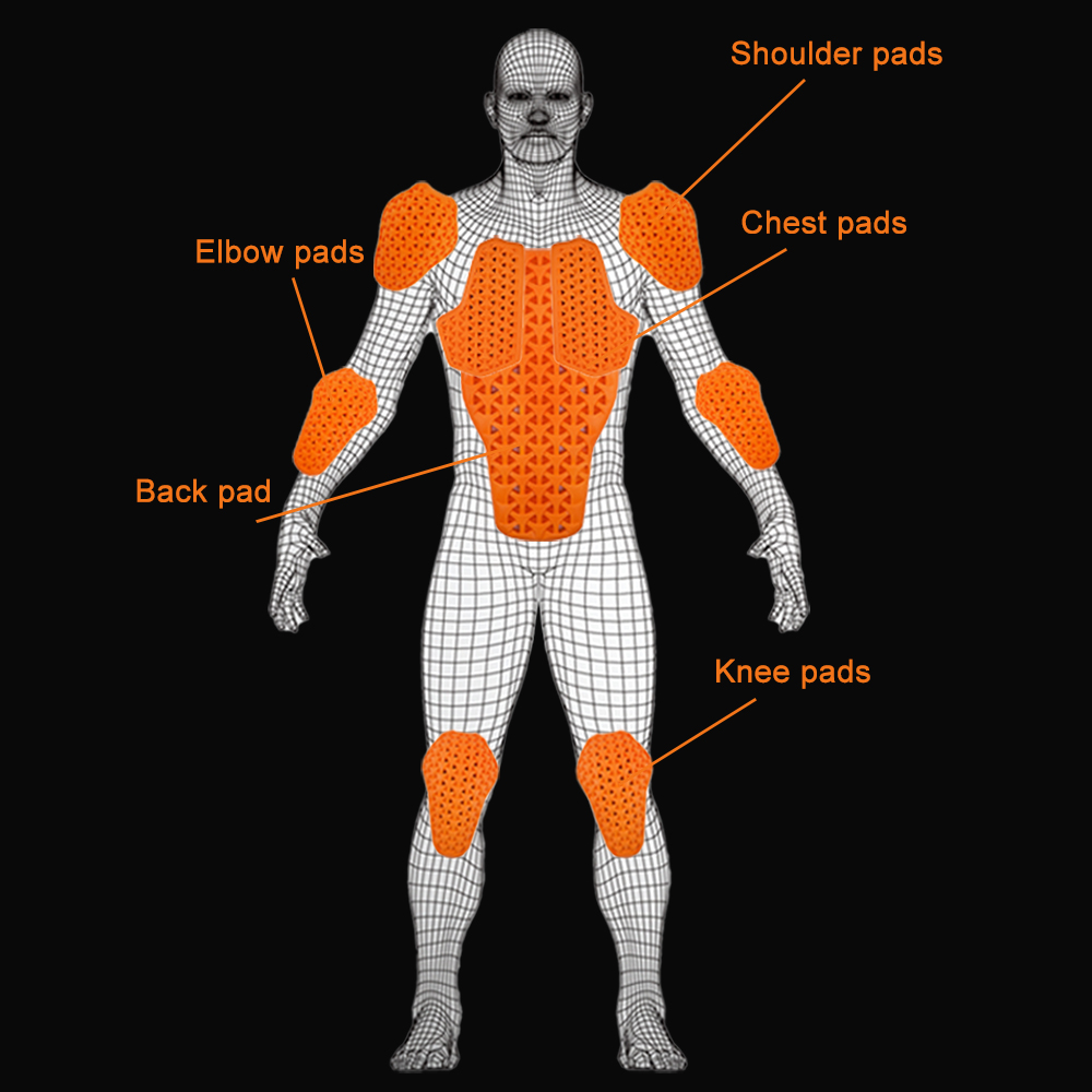 New CE Level 2 Certified Motor - Motorcycle Gear Protection Levels ulasan dan harga