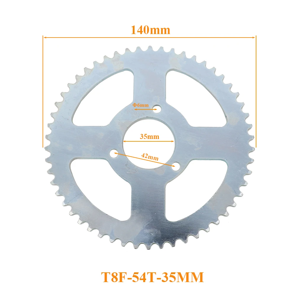 Motorcycle T8F 54T 35mm Rear C - Motorcycle Gear Tidy ulasan dan harga